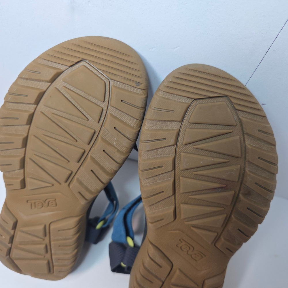 Teva S/N 1019234 Sport Sandals Unisex‎ Sz 8 Teal GreenBlackBrown Outdoors Hiking - Picture 15 of 16
